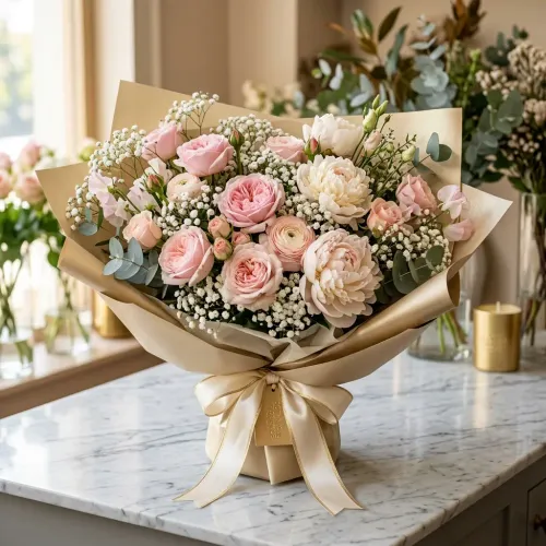 Flower details display